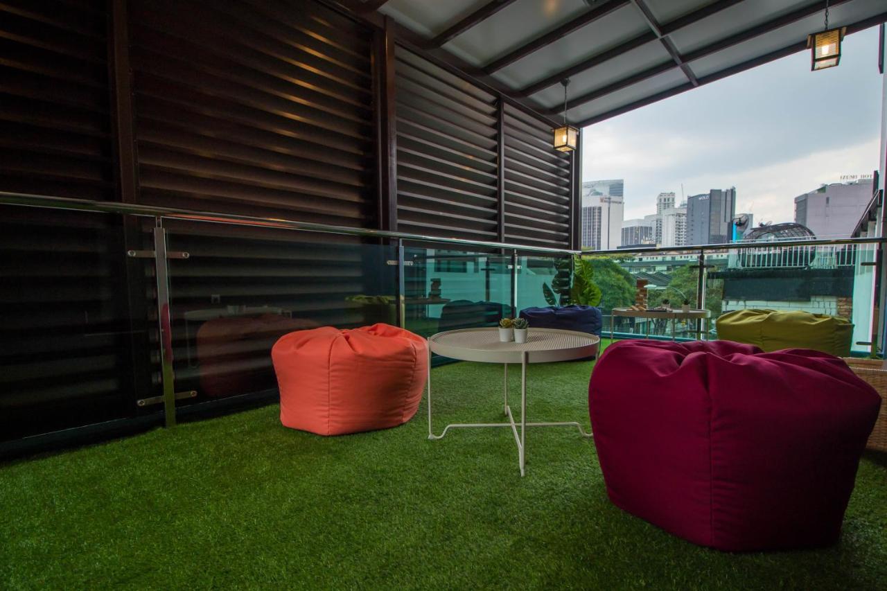 Hexa Hotel & Backpackers Capsules Bukit Bintang Kuala Lumpur Exterior foto